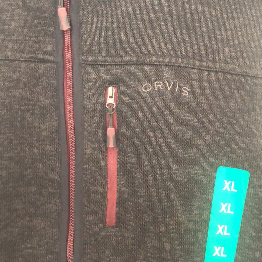 Black Orvis Men's Vest - Picture 6 of 12
